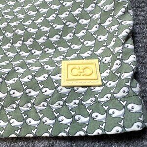 Salvatore Ferragamo Green Swim Trunks (Retail : $325)